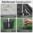 Pop Up Canopy Tent 10x20 FT with 6 Sidewalls by LJGDeals