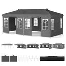 Pop Up Canopy Tent 10x20 FT with 6 Sidewalls by LJGDeals