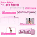 Pop Up Canopy Tent 10x30 FT with 8 Sidewalls by LJGDeals