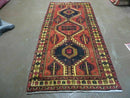 3' 4"X 7' Antique Handmade Turkish Wool Rug Organic