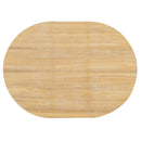 Dining Set With Leaf Round Table And 4 Upholstered Chairs
