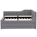 Upholstered Daybed With Trundle And 3 Drawers by HouseOfZazla