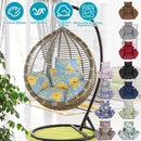 Egg Chair Cushion with Headrest - Thick Padded Hanging Seat