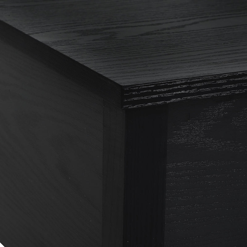 39" Modern Lift Top Coffee Table Desk With Hidden Storage Compartment for Living Room, Black Woodgrain