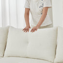 Chenille Sofa for Living Room - 109" Large Modern 3-Seater