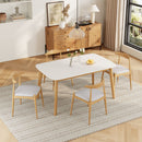 5 Piece Dining Set With Upholstered Chairs by HouseOfZazla