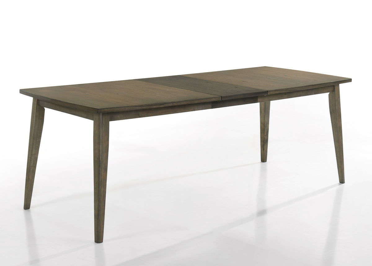 Bistro - Wide Contemporary Rectangle Dining Table With Extension Leaf, photo 2 of 8