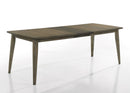 Bistro - Wide Contemporary Rectangle Dining Table With Extension Leaf by Unique Piece Furniture