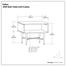 Fallon - End Table - Natural by HouseOfZazla