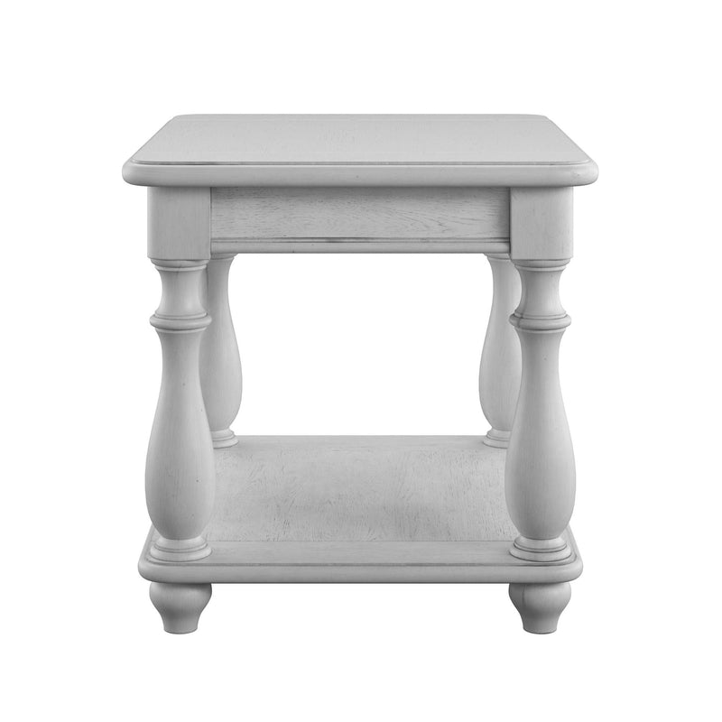 Square End Table - Gray, photo 3 of 6