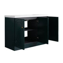 Contemporary Freestanding Bathroom Vanity With Resin Sink & Soft-Close Cabinet Doors by HouseOfZazla