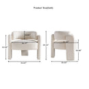 Walker Edison | Boucle Cloud Accent Chair Beige