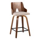 Ariana - Mid Century Modern Counter Stool (Set of 2) by HouseOfZazla