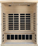 Low EMF Three person Far infrared sauna room (Front & Rear)