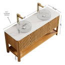 Sharma 60" Bathroom Vanity & Sinks