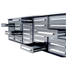 10ft Workbench Storage Cabinet with 30 Drawers