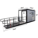 10ft Handicap-Accessible Portable Toilet with Shower by Chery Industrial