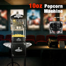 Premium 10OZ Portable Kettle Popcorn Maker Machine With Cart (SAK42196)