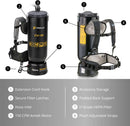 Powerful Lightweight Prolux PLC10 10qt Backpack Vacuum w/ 1 1/2" Tool Kit and 5 YR Warranty by Prolux Cleaners