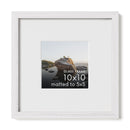 Standalone Glass Oak Wood Frames