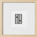 Natural Oak Glass Picture Frame
