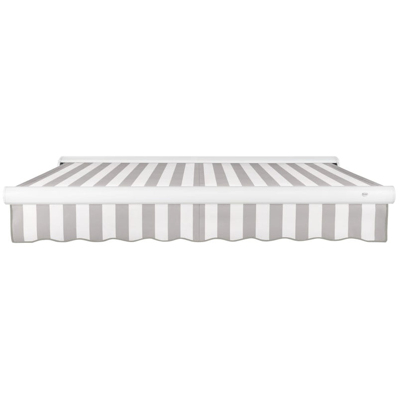 [10x10FT] Awntech Key West Premium Manual Outdoor Retractable Awning [FCM10-SBY] (SAK57132)