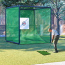 [10X10FT] Golf Practice Net Cage With Metal Frame (SAK41786)