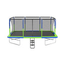 [10X17FT] Premium Rectangular Trampoline With 10 Poles And Crossbeam (SAK35179)