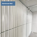 [10X20FT] Alora Heavy-Duty Multipurpose Outdoor All-Weather Utility Garage Storage Shed With Air Vents (SAK74834)