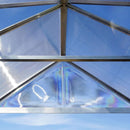 [10X24FT] Premium Heavy-Duty Polycarbonate Walk-In Greenhouse W/ Aluminum Frame & Built-In Gutter System (SAK58472)