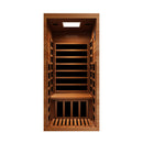 Peak Saunas Aspen 1-Person FAR Infrared Sauna with Smart WiFi App Control