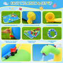 Large 11-In-1 Inflatable Water Park With Slides, Pool, Climbing Wall, And Bounce House (SAK70491) by SAKSBY WHOLESALE