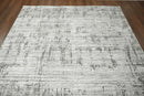 8x10 Gray, Silver Hand Knotted 100% Wool Modern & Contemporary Oriental Area Rug