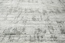8x10 Gray, Silver Hand Knotted 100% Wool Modern & Contemporary Oriental Area Rug