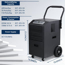 110 Pints Commercial Dehumidifier D4290E