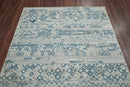 6x9 Gray LoomBloom Hand Knotted Modern & Contemporary Textured Tibetan 100% Wool Oriental Area Rug