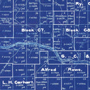 Vintage Map of Donley County, Texas 1904