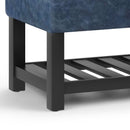 Cosmopolitan - Storage Ottoman Bench With Open Bottom by Unique Piece Furniture