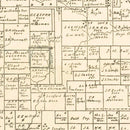Vintage Map of Wichita County, Texas 1918
