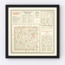 Vintage Map of Callahan County, Texas 1919
