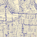 Vintage Map of Fort Worth, Texas 1917