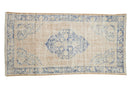 2.5x4.5 Vintage Distressed Oushak Rug