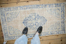 2.5x4.5 Vintage Distressed Oushak Rug
