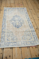 2.5x4.5 Vintage Distressed Oushak Rug