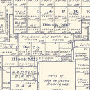 Vintage Map of Hutchinson County, Texas 1922