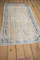 3x4.5 Vintage Distressed Oushak Rug