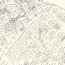 Vintage Map of Burleson County, Texas 1920