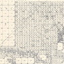 Vintage Map of Hartley County, Texas 1925