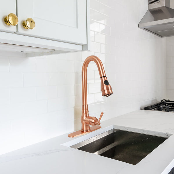Copper Kitchen Sink Faucet Hole Cover Deck Plate Escutcheon - AK11029C, photo 2 of 6