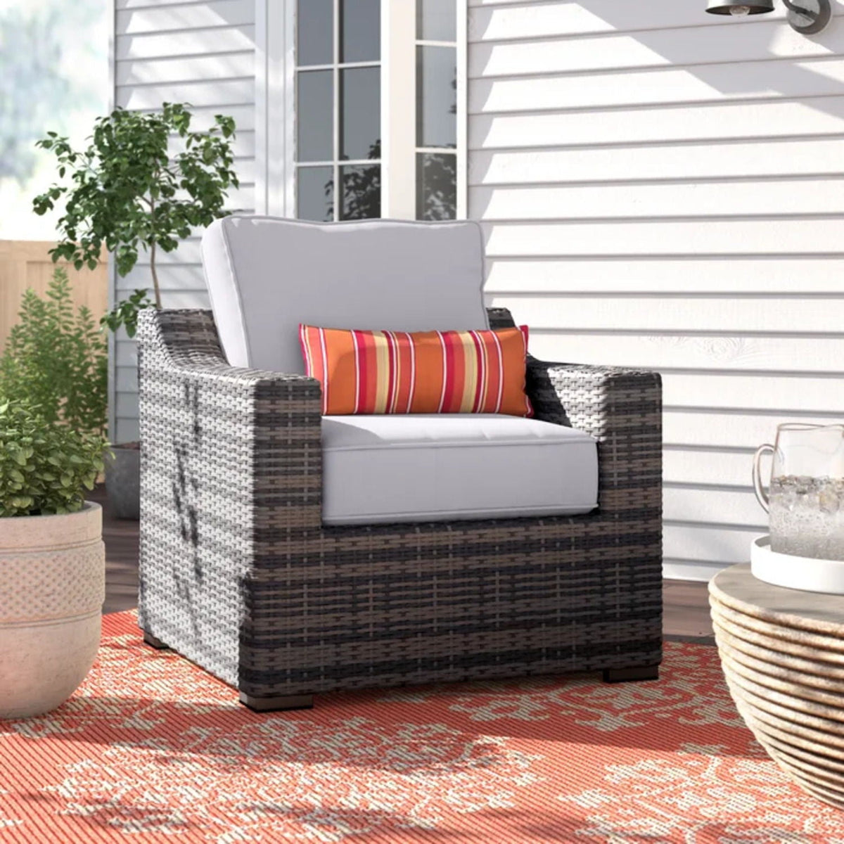 Patio Chair With Cushions Modern Design, photo 5 of 18